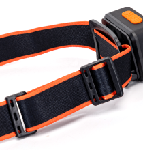 Torcia lampada da testa led frontale ricaricabile con cavo type-c Aigostar 1.5w 100 lumen 6500k luce fredda IP44 3 regolazioni