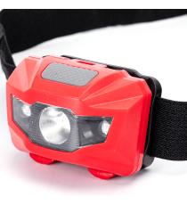 Torcia lampada da testa led frontale a batteria Aigostar 1.5w 120 lumen 6500k luce fredda IP44 2 regolazioni di luminosità