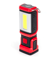 Torcia da lavoro Aigostar 3W 200 lumen 6500K luce fredda, a batteria Illuminazione anteriore e superiore L15xW5xH4.5cm IP44