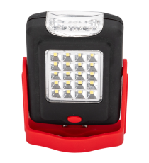 Torcia da lavoro Aigostar 2W 120 lumen 6500K luce fredda, a batteria Illuminazione anteriore e superiore L9.5xW6.7xH3.5cm IP44