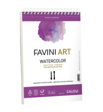 Album spiralato Watercolor - A4 - 300 gr - 20 fogli - Favini Art