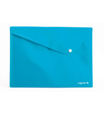 Busta con bottone - 33 x 24,5 cm - PP - colori assortiti - Colorosa - conf. 6 pezzi