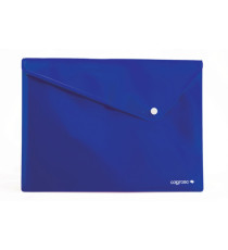 Busta con bottone - 33 x 24,5 cm - PP - colori assortiti - Colorosa - conf. 6 pezzi