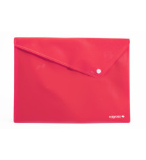 Busta con bottone - 33 x 24,5 cm - PP - colori assortiti - Colorosa - conf. 6 pezzi