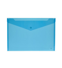 Busta con bottone - A6 - PP - colori assortiti - Lebez