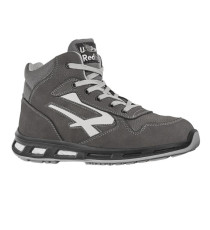 Calzatura di sicurezza Infinity S3 - pelle nabuk naturale - taglia 40 - grigio - U-Power