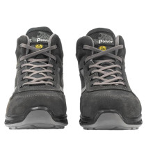 Calzatura di sicurezza Infinity S3 - pelle nabuk naturale - taglia 41 - grigio - U-Power