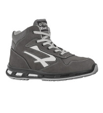 Calzatura di sicurezza Infinity S3 - pelle nabuk naturale - taglia 42 - grigio - U-Power