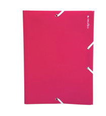 Cartella 3 lembi con elastico angolare - A4 - PP - colori assortiti - Colorosa