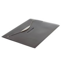 Cartella 3 lembi con elastico Swing - A4 - dorso 2 cm - PP- trasparente grigio - Fellowes