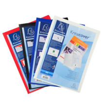 Cartella di presentazione con 2 alette Kreacover - A4 - PP - colori assortiti - Exacompta