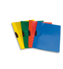 Cartellina con molla Video Clipper - A4 - PP - verde - Fellowes