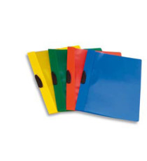 Cartellina con molla Video Clipper - A4 - PP - verde - Fellowes