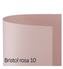 Cartoncino Bristol Color - 70 x 100 cm - 200 gr - rosa 10 - Favini - blister 10 fogli