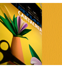 Cartoncino CartaCrea - 35 x 50 cm - 220 gr - avana - Fabriano -  blister 10 fogli