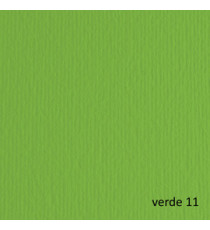 Cartoncino Elle Erre - 70 x 100 cm - 220 gr - verde 111 - Fabriano - blister 10 fogli