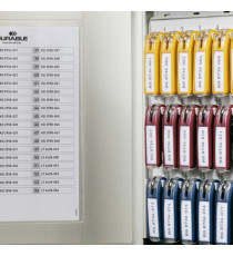 Cassetta portachiavi da parete Key Box - 30,2 x 11,8 x 28 cm - 18 posti - grigio - Durable