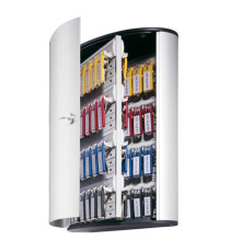 Cassetta portachiavi da parete Key Box - 30,2 x 11,8 x 40 cm - 72 posti - grigio - Durable