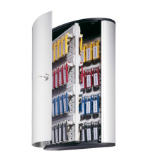 Cassetta portachiavi da parete Key Box - 30,2 x 11,8 x 40 cm - 72 posti - grigio - Durable