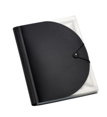 Portadocumenti a soffietto Plastidea - 13 tasche - A4 - PP - nero - Iternet