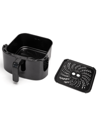 Friggitrice ad aria da 8 litri 2000W, touch screen, Doppio sistema di riscaldamento superiore e inferiore, con cestello Aigostar