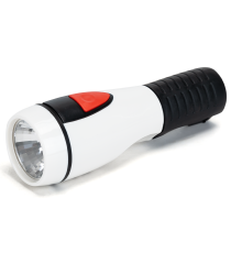 Torcia led bianca a batteria 0.25W 40 lumen 6500K luce fredda 57xH194mm IP20 Distanza massima: 40 metri