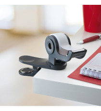 Dispenser Clip & Twist - per nastri 33 m - rotolo da 1,9 cm x 9,8 m incluso - grigio - Scotch