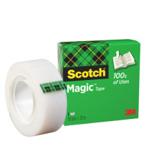 Nastro adesivo Magic 810 - 19 mm x 33 m - acrilico - trasparente - Scotch