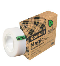 Nastro adesivo Magic 900 - 19 mm x 30 m - acrilico - trasparente - Scotch