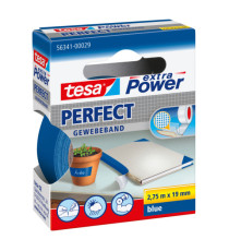Nastro adesivo telato XP Perfect - 19 mm x 2,7 m - tela plastificata - blu - Tesa