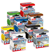 Nastro adesivo telato XP Perfect - 38 mm x 2,7 m - tela plastificata - bianco - Tesa