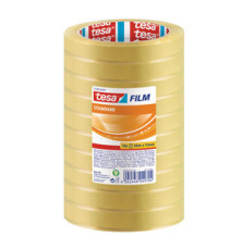 Nastro adesivo Tesafilm - 15 mm x 66 m - PP - trasparente - Tesa - torre 10 pezzi