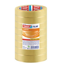 Nastro adesivo Tesafilm - 19 mm x 66 m - PP - trasparente - Tesa - torre 8 pezzi
