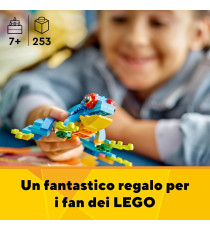 Lego Creator 3in1 - Pappagallo esotico - Lego 31136 si trasforma in una rana o in un pesce Anni 9+ 253pz