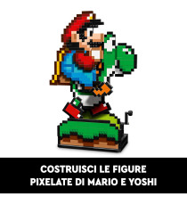 Lego Super Mario - Super Mario World™: Mario e Yoshi - Lego 71438 Pixelati con Funzioni Mobili Anni 18+ 1215pz
