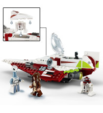 Lego Star Wars - Jedi Starfighter™ di Obi-Wan Kenobi - Lego 75333 attacco dei cloni con Spada Laser Anni 7+ 282pz