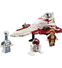 Lego Star Wars - Jedi Starfighter™ di Obi-Wan Kenobi - Lego 75333 attacco dei cloni con Spada Laser Anni 7+ 282pz