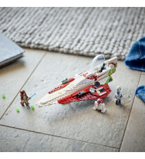 Lego Star Wars - Jedi Starfighter™ di Obi-Wan Kenobi - Lego 75333 attacco dei cloni con Spada Laser Anni 7+ 282pz
