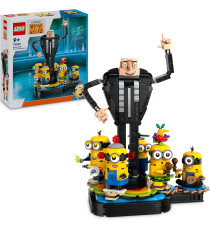 Lego Minions Cattivissimo me 4 - Gru e Minions in mattoncini - Lego 75582 Anni 9+ 839pz