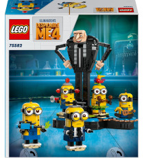 Lego Minions Cattivissimo me 4 - Gru e Minions in mattoncini - Lego 75582 Anni 9+ 839pz