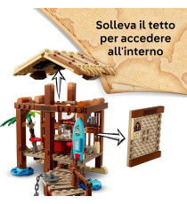 Lego One Piece - La tenda del circo di Bagy il Clown - Lego 75637 con Luffy, Nami e Zoro Anni 8+ 573pz