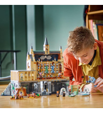 Lego Harry Potter - Castello di Hogwarts™: Sala Grande - Lego 76435 con 11 Minifigure tra cui Hermione 1732pz Anni 10+