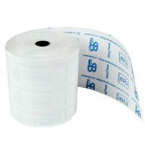 Rotolo registratore cassa - 57,5 mm x 20 m - 55 gr - diametro esterno 40 mm - anima 12 mm - carta termica BPA free - Sab