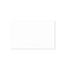 Scatola 100 biglietti bianchi - Bristol - 9 x 14 cm - 240 gr - Rex Sadoch