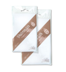 Taschetta 10 biglietti + 10 buste - Dalmazia - 7,5 x 11,2 cm - bianco - Rex Sadoch