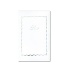 Taschetta 10 biglietti + 10 buste - Lutto - 9 x 14 cm - bianco - Rex Sadoch