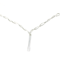 Catena luminosa a basso voltaggio con luci a fiocco di neve,6500k luce fredda 3mtx0.7m, collegabile in serie IP44 da est/int