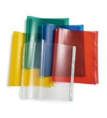 Coprilibro Glass - 50 x 31 cm - PP - 145 mic -  c/adesivo - goffrato - trasparente neutro - Colorosa