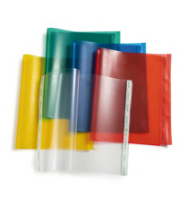 Coprilibro Glass - 50 x 31 cm - PP - 145 mic -  c/adesivo - goffrato - trasparente neutro - Colorosa