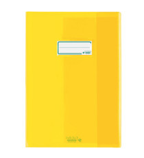 Coprimaxi Colibrì - A4 - ecoPE - 180 mic - c/alette - liscio -  giallo trasparente - Favorit